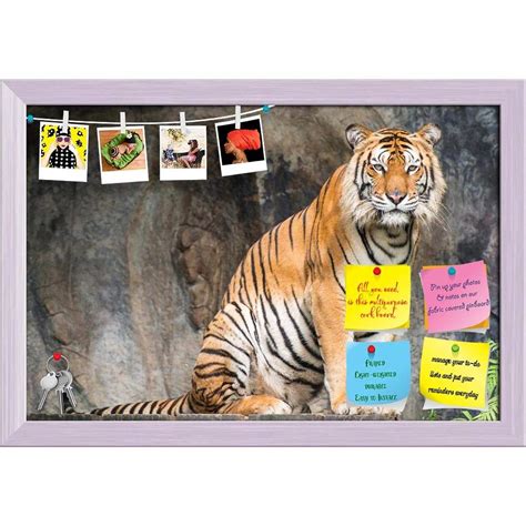 ArtzFolio Bengal Tiger | Bulletin Board Notice Pin Board | Vision Soft ...