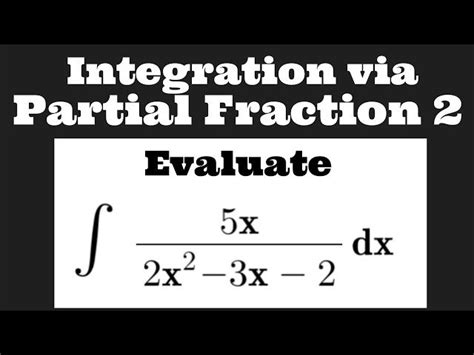 Image result for Integration by Partial Fraction Complex Example