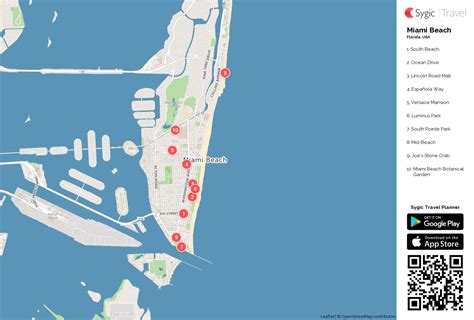 Printable Miami Map