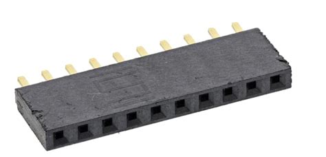 SSW-110-01-G-S Samtec | Samtec SSW Series Straight Through Hole Mount ...