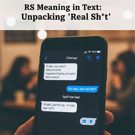 What Does RS Mean in Text? Real Meaning, Usage, Examples and Hidden ...
