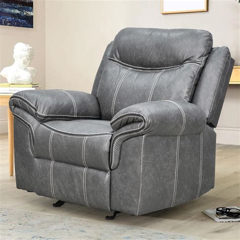 Royaloak Sepang Malaysian Leatherette Single Seater Recliner with ...