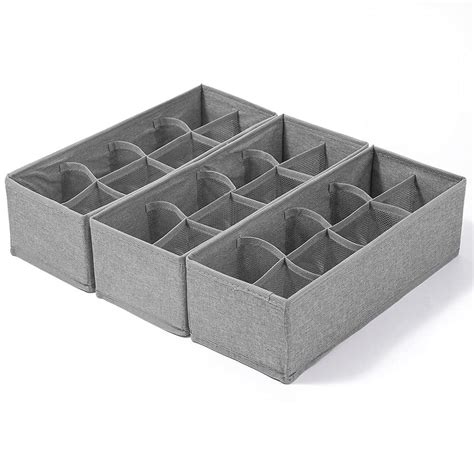 Buy Rectangular Collapsible Cabinet Closet Storage Drawer Organizer ...
