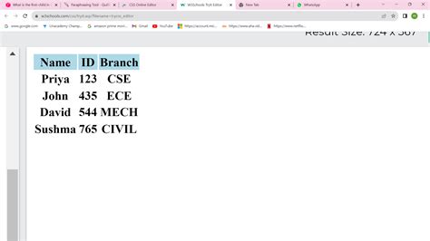 Image result for First of HTML Code CSS