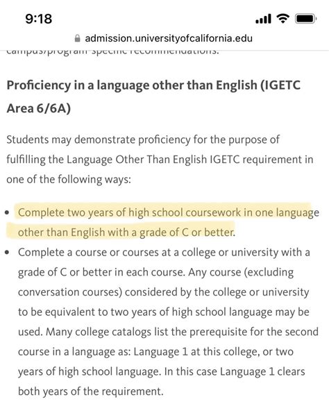 IGETC foreign language requirement : r/ucla