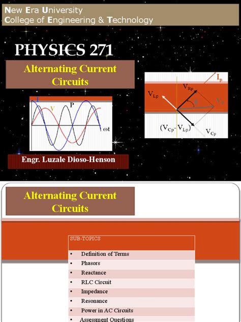 Analysis of Alternating Current Circuits Through Phasors and Impedance ...