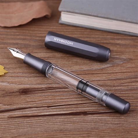 Moonman Majohn T1 Fountain Pen Grey – The Pen World