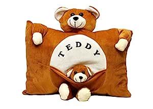 Jassi International Toy Teddy Bear Pillow Stuffed Soft Plush Soft Toy ...