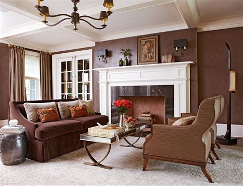 Living Room Paint Colors With Dark Brown Furniture