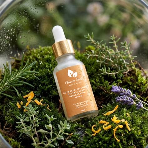 Advanced Vitamin C & Hyaluronic Brightening Serum for Glowing Skin ...