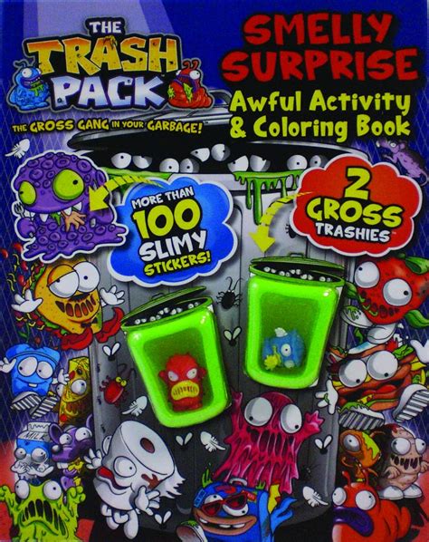 The Trash Pack Smelly Surprise Awful Activity & Coloring Book (Trash ...