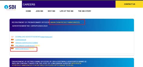 SBI PO Mains result 2025 declared at sbi.co.in: Direct link to download ...