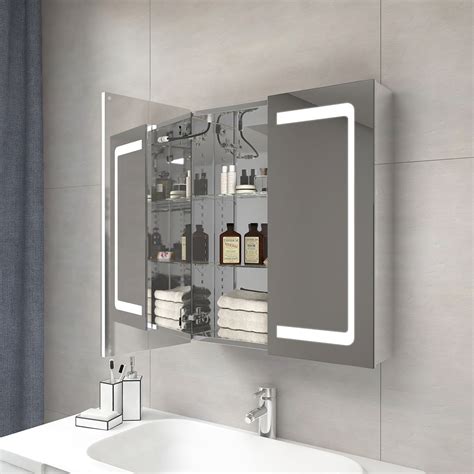 The Perfect Illumination: Bathroom Mirror Cabinet With Lights - Home ...