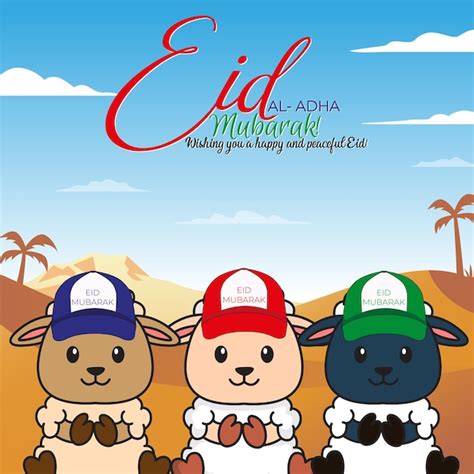 Eid al Adha | Premium Vektor