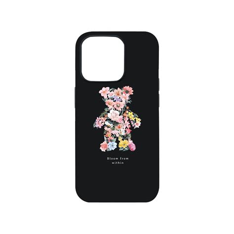 Bloom From Within Floral Bear Case – Sleek Cases | Anti Yellow Cases At 199