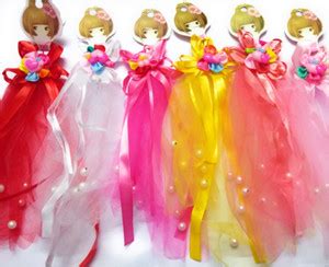 TrendSetter Pack of 3 Net Flair ponytail Holder / Rubberband smooth and ...