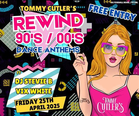 Rewind - The Ultimate 90s & 2000s Dance Night, 66 Foxhall Road, FY1 5BL ...