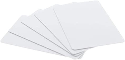 True-Ally Plain 50 pcs White 760 micron PVC ID Card for Inkjet Printers ...
