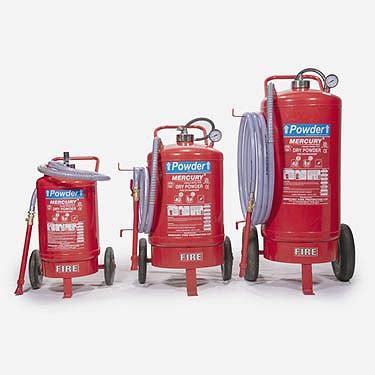 Trolley Mounted Fire Extinguisher