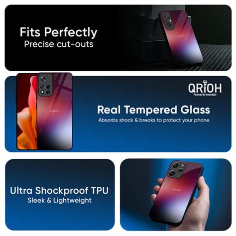 Gaussian Red Redmi Note 14 Pro Plus 5G Glass Back Cover - Flat 35% Off ...