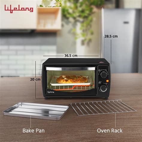 Lifelong OTG 10 Litre - Electric Oven Toaster Griller for Kitchen- 100 ...