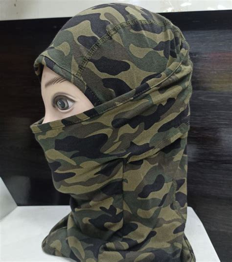 Cotton Camo Balaclava Face Mask (Free Size) – WildRoar.in