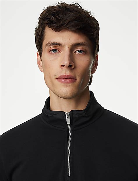 Buy High Neck Sweatshirt at Marks & Spencer
