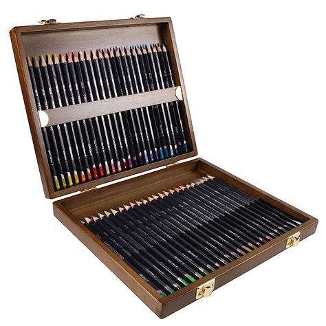 Derwent Studio Colouring Pencils Wooden Gift Box Set, Drawing ...