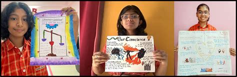 The Voice Within: Class VIII's Artistic Reflection on Conscience - Best ...