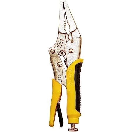 STANLEY 84-389 Long Nose Locking Plier (9.5-inch) : Amazon.in: Home ...