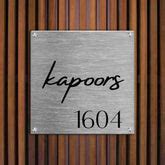 Personalized Name Plate Designs for your Home, Office & Main Gate | Nutcase
