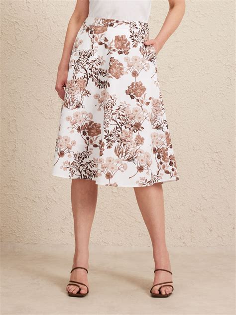 Camelia Fit & Flare Skirt