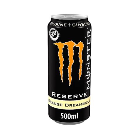 Monster Energy Drink Reserve Orange Dreamsicle - 500ml (PMP £1.75 ...