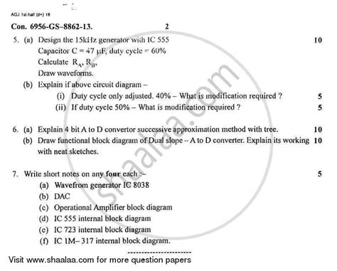 Linear Integrated Circuits and Design 2012-2013 BE Electronics ...