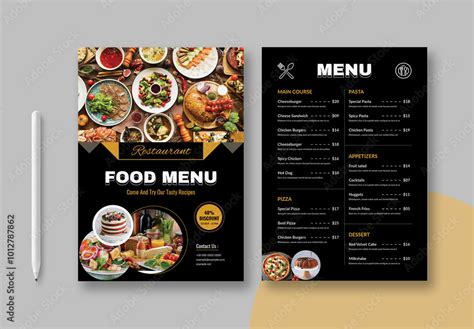 Image result for Front of Menu