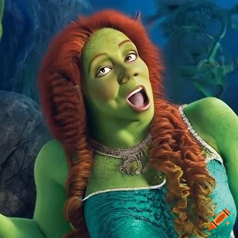 The singer seal dressed as shrek on Craiyon