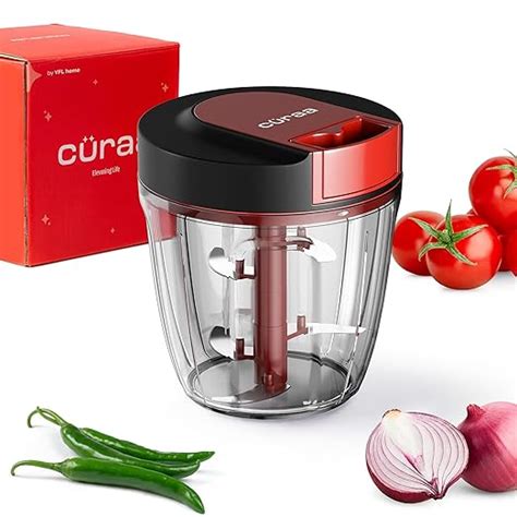 Buy Cüraa by YFL home ChopLab Lite Manual Chopper | 900 ml Portable ...