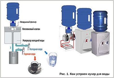 Кулер для воды: принцип работы, виды