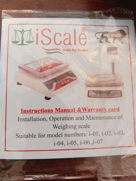 iScale i-03 20kg x 1g Digital Weighing Scale with Front and Back Red ...