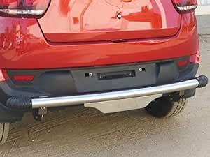 Goldsun high Gloss Stainless Steel Rear Bumper Protector | SS Dx | for ...