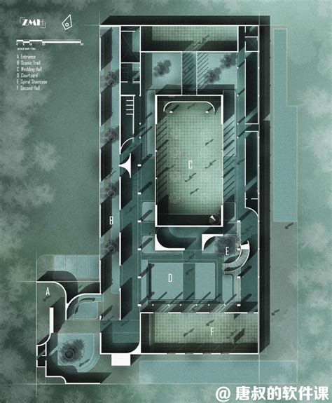Aube Wedding Venue—平面图 | Architectural floor plans, Inspirational ...