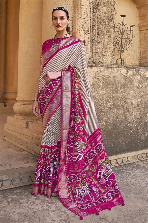 Adorable Silk Classy Pink Color Saree, Shining Party Wear – Ibis Fab