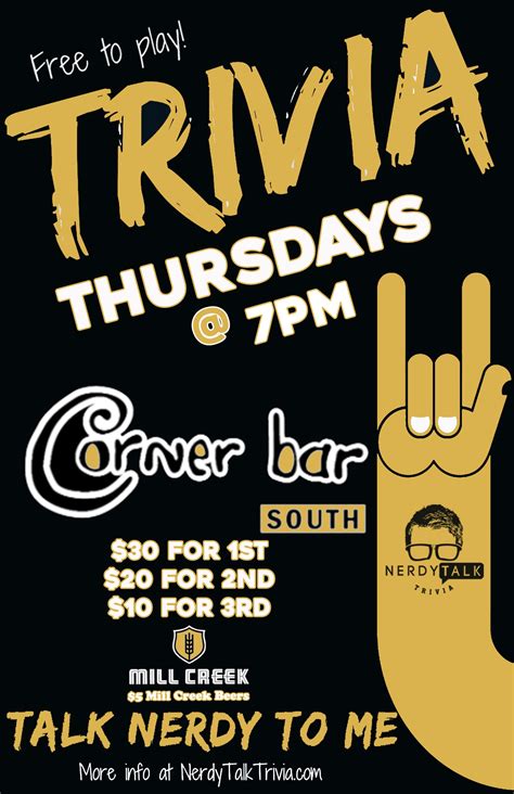 Locations - Nerdy Talk Trivia