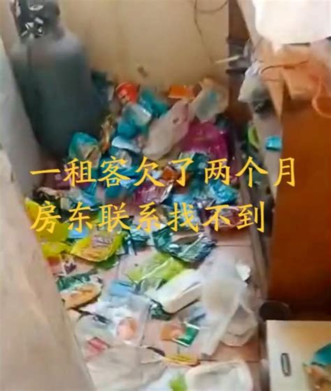 广东租客欠房租，房东上门查看发现满屋的垃圾，租客却躲在垃圾中 - 壹读