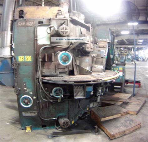 Gardner Vertical W/dual Grinding Heads Single Pass Surface Grinder ...