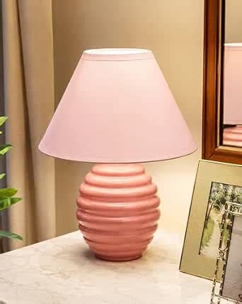 Buy Homesake® Modern Small Ceramic Table Lamp, Bedside Desk Lamp, Lamp ...