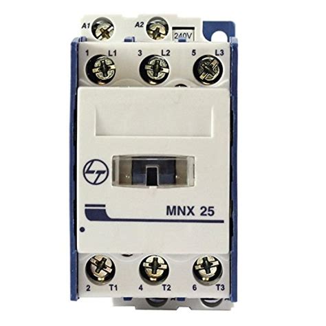 L&T (Larsen & Toubro) MNX 25 Power Contactors 240V AC, 3 Pole : Amazon ...