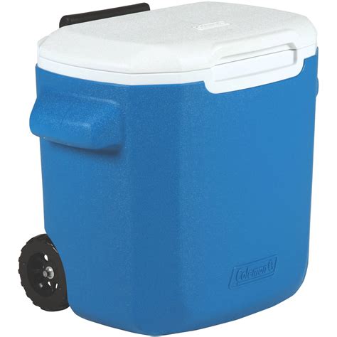 Vintage Coleman Personal 16 Quart Cooler Blue White