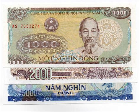 Vietnam Set ~ 1'000-5'000 Dong UN.. | Köp från Numastic på Tradera ...