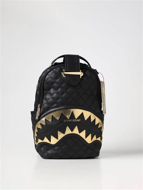 SPRAYGROUND: backpack for man - Black | Sprayground backpack ...
